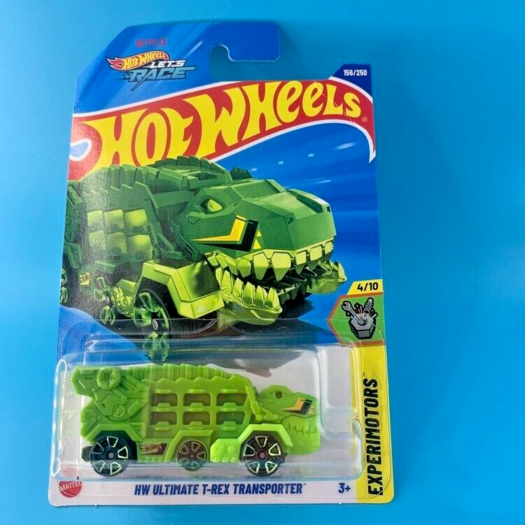 HOT WHEELS 2025 HW ULTIMATE T-REX TRANSPORTER GREEN 156/250