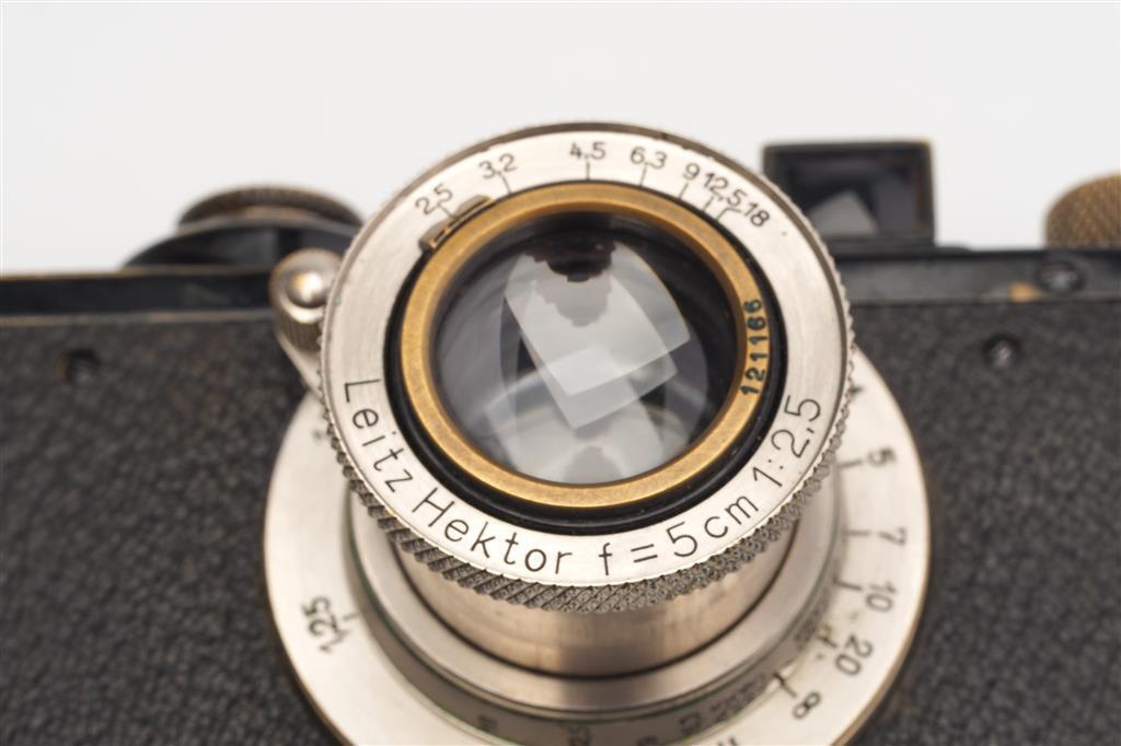 Leitz Leica I C/0 Standard Black/Nickel w. Hektor 2.5/50mm (1711221216)