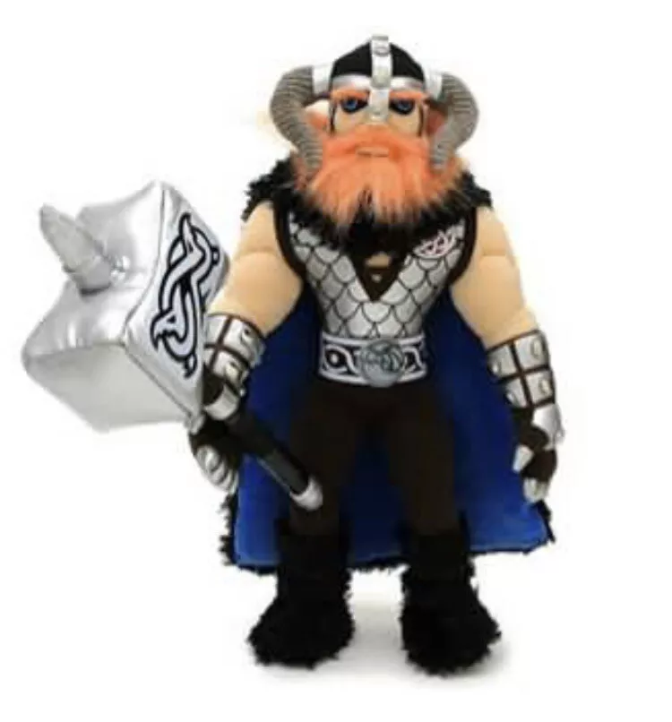 Thor Plush Asgard Gods by Toy Vault New Sealed Rare