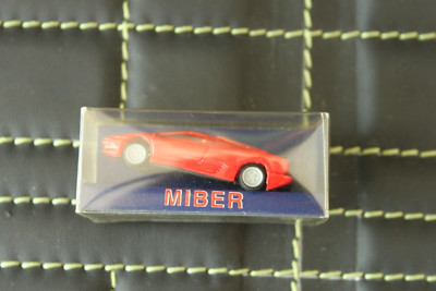 1:87 Miber Lamborghini Diablo rot High Tech Aufklappbare Motorhaube OVP Perfekt