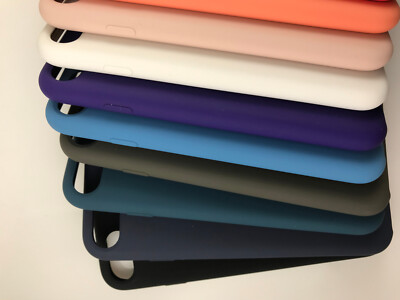 Original Genuine Apple Silicone Case for iPhone 7 8 SE 2nd