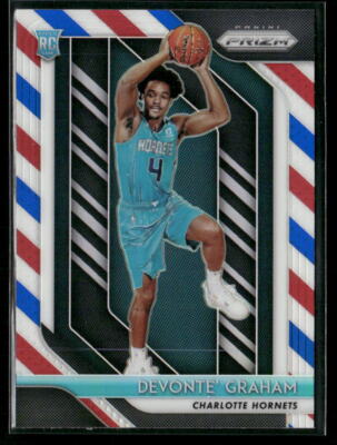 Devonte' Graham Rookie 2018-19 Panini Prizm #288 Prizms Red White and ...