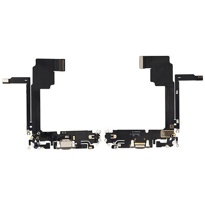 Charging Port Flex Cable For iPhone 15 Pro Max (Premium) (Natural Titanium)