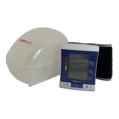 #ad #ad 🐞 CVS WRIST BLOOD PRESSURE BP3MY1 2E HEALTH SERIES 400W SURE MONITOR WORKS EUC $7.06