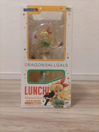 DRAGON BALL Dragon Ball Gals Rubia Almuerzo Ver. Figura PVC Megahouse Japón Nueva
