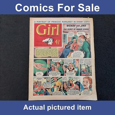 Girl Comic vol 1 no 33 - 11 June 1952 Eagle Sister Hulton Press (LOT#11092)