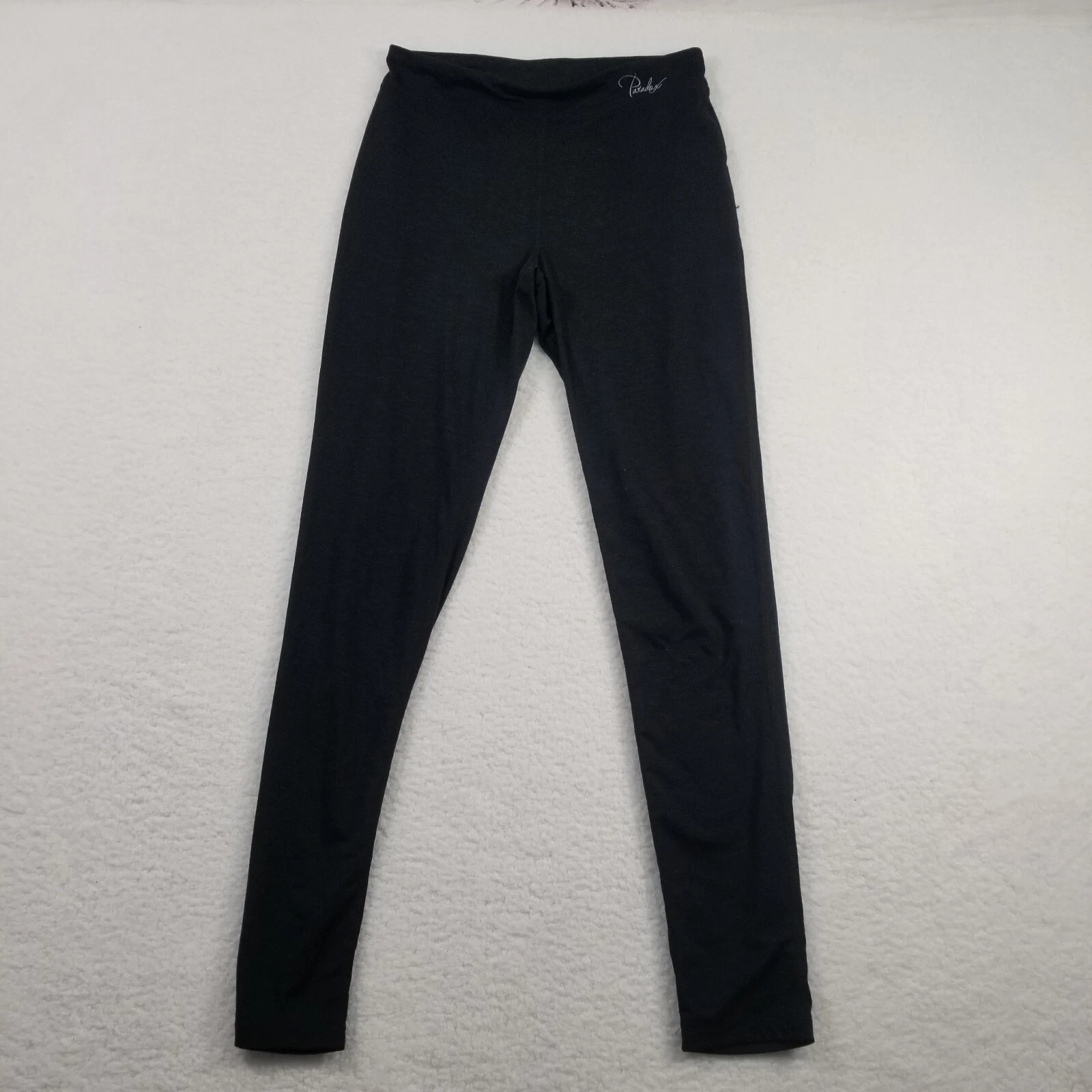 Paradox Base Layer Leggings Womens Size S Merino Wool Blend Dri-Release Black.