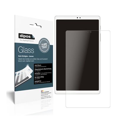2x Schutzfolie für Samsung Galaxy Tab A7 Lite LTE matt - Anti-Shock 9H Folie