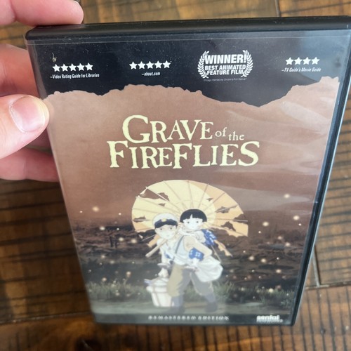 RARE OPP Grave of the Fireflies Remastered Edition 1988 DVD Free Shipping! - Picture 2 of 6