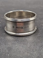Vintage Sterling Silver Napkin Ring 17.5g