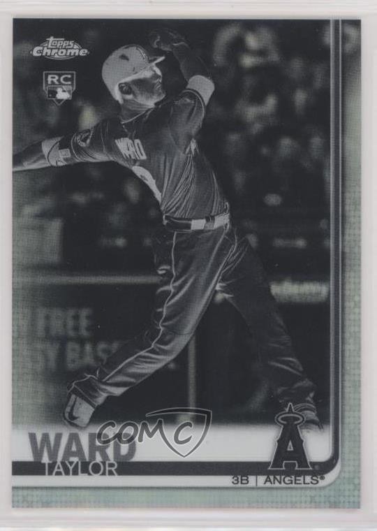2019 Topps Chrome Negative Refractor Taylor Ward #78 e9y