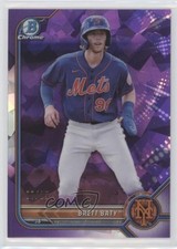 2022 Bowman Sapphire Chrome Prospects Purple 7/25 Brett Baty #BCP-5 p0i
