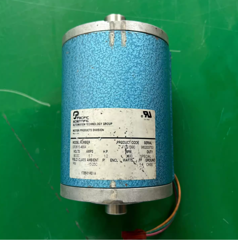 1PCS USED FOR PACIFIC SCIENTIFIC SR3615-4664 90VDC 3800RPM | eBay