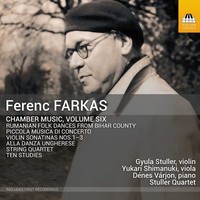 Audio Cd - Ferenc Farkas - Chamber Music Vol. 6 - Toccata Classics -D- Neu