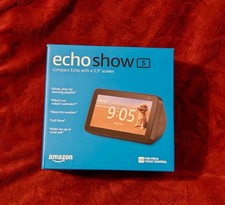 Amazon Echo Show 5 Smart Speaker - Black With Amazon Stand