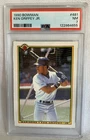 1990 Bowman Card #603 KEN GRIFFEY JR Seattle MARINERS rated PSA 7 NM