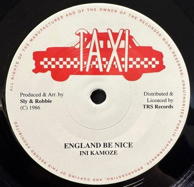 Ini Kamoze - England Be Nice, 7'', (Vinyl)