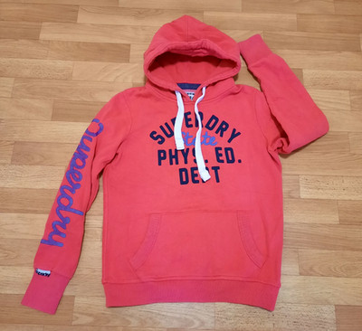 Superdry Damen Hoodie Kapuzenpullover  Pullover  Gr. L Top Zustand