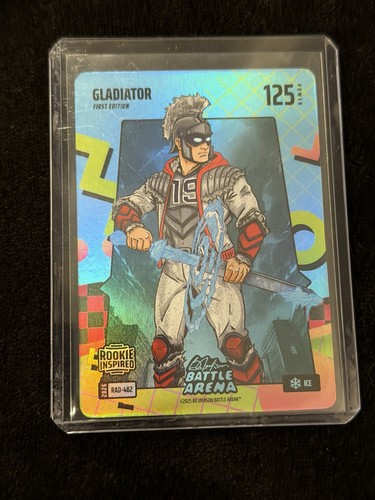 Bo Jackson Battle Arena Alpha #RAD-482 Gladiator 80's Rad Ice Foil