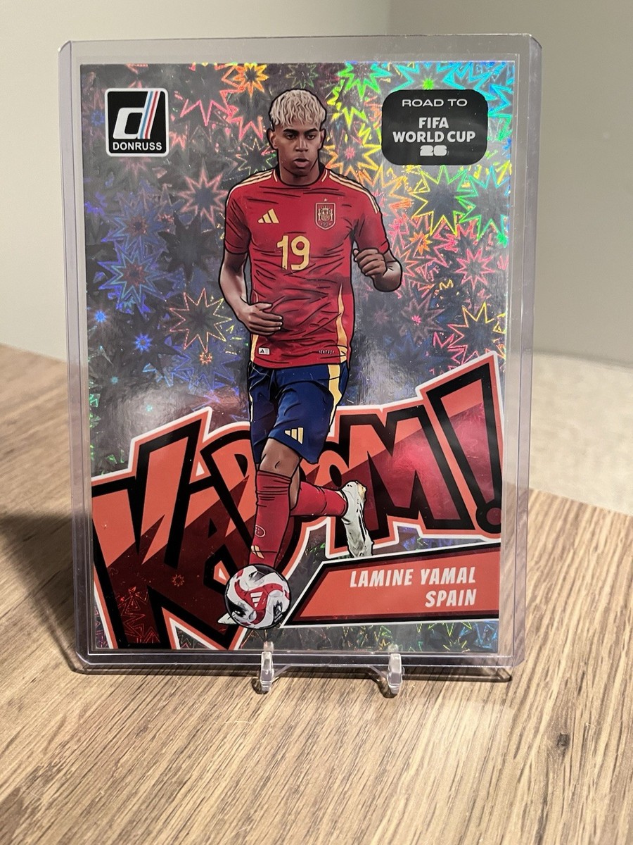 yama@即購入可 Lamine Yamal - 2025-26 Donruss Panini Road to World Cup Kaboom