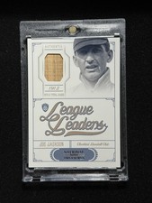 2012 Panini National Treasures Joe Jackson GU Bat /49 1st Edition League Leaders
