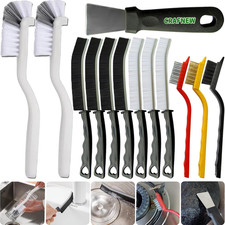 13Pcs Crevice Cleaning Brush Set, Cleaning Brush Tools, Hard Bristle Gap Househo
