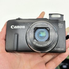 Canon Powershot SX280 HS 12.1MP 20x Zoom Digital Camera Black 90%new