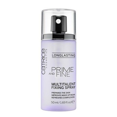 4250947598368 Catrice Prime And Fine Multitalent Fixing baza i spray utrwalający