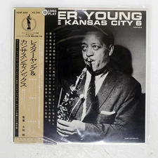 Lester Young And The Kansas City Commodore 23P6613 Japan OBI VINYL LP