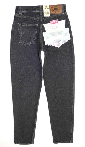 LEVI'S - Women's NEW Vintage Silver Tab 551 Loose Fit Jeans 28"W x 34"L 8/10 90s - Picture 3 of 7