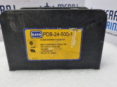 Ilsco PDB-24-500-1 Power Verteilerblock 760 Verstärker 1 Pol Block 600 Volt - Al