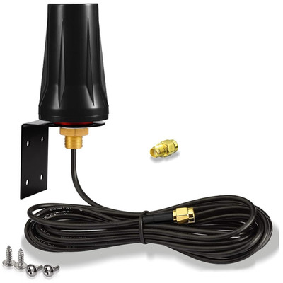 Bingfu 4G LTE Antenne Außen 5dBi SMA Stecker Wetterfest 3m