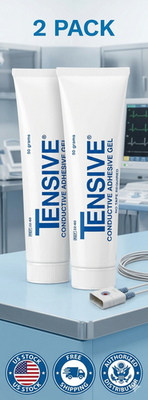 #ad Parker Tensive Conductive Adhesive Gel 50g Tube Medical EEG EMG TENS 2 Pack $12.99