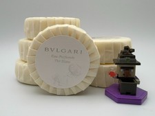 BVLGARI Au The Blanc White Tea Resort Soap Bar Lot of 6 x 50g 1.7oz NEW Italy
