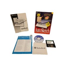 Autodesk AutoSketch LT Software 1997 Symbols 97 Autocad 3D Drawing