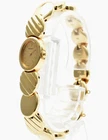Vintage SEIKO 1E20-5590 1995 Gold Bracelet 14mm Quartz Ladies Watch from Japan