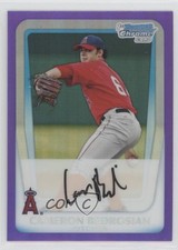 2011 Bowman Chrome Prospects Purple Refractor 30/799 Cam Bedrosian Cameron z6b