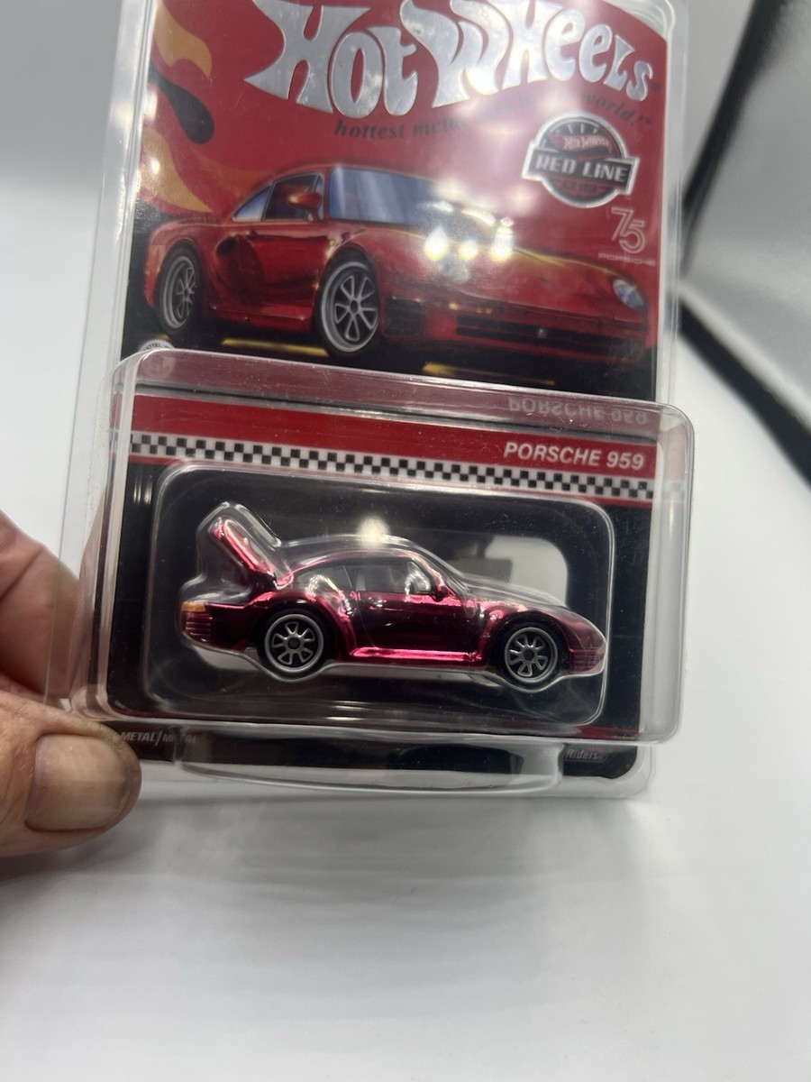 2023 Hot Wheels RLC Collectors 1986 PORSCHE 959 Red HGK85