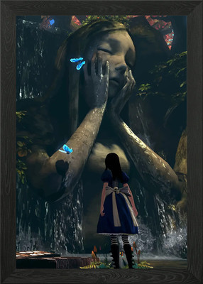 Alice Madness Returns On Gerahmtes Wandbild Poster Leinwanddruck Bild