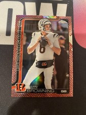 2025 Topps Chrome Pigskin Jake Browning