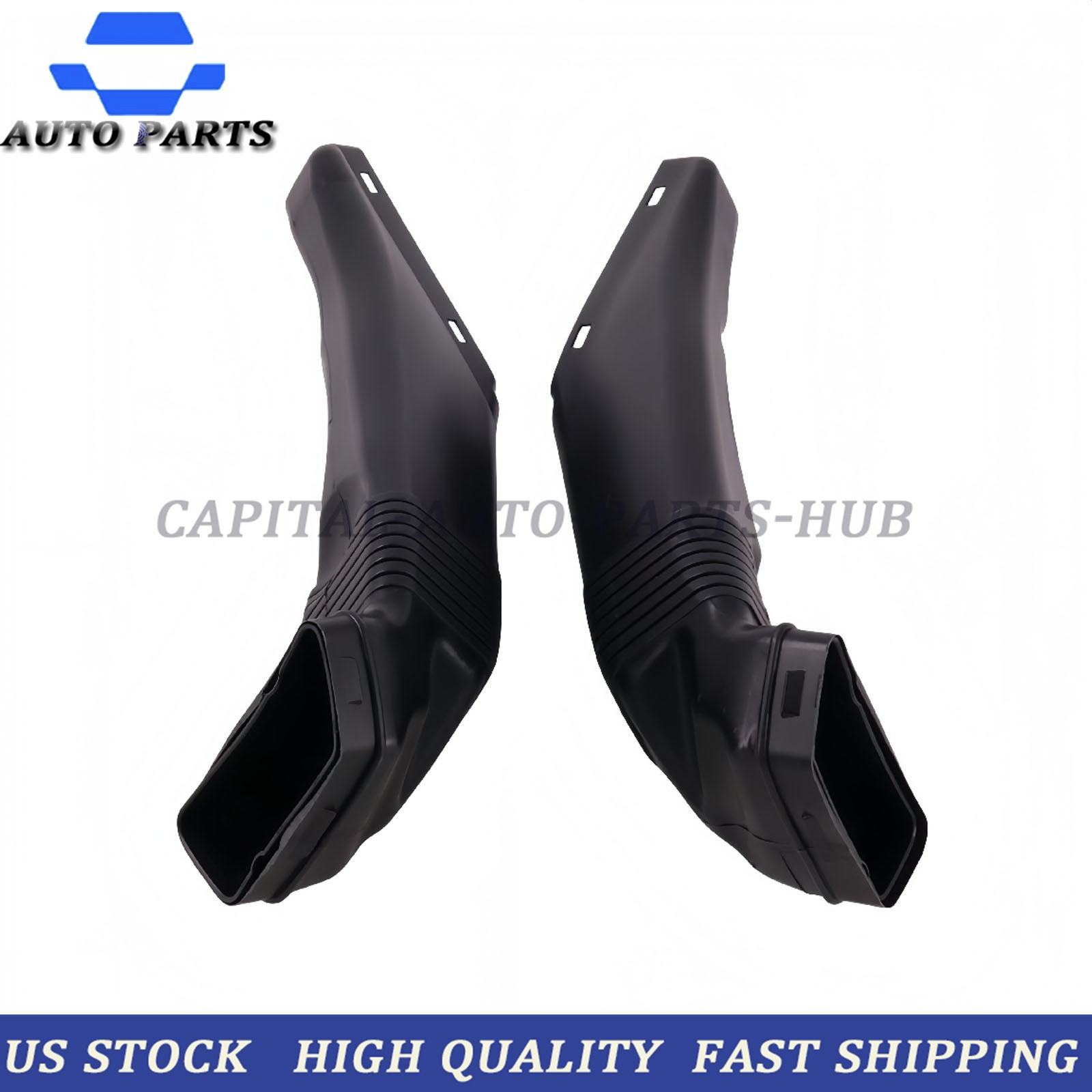 Fit For Bentley Gt GTC Flying Spur 3W0129531 2X Intake Air Duct Pipe Kit