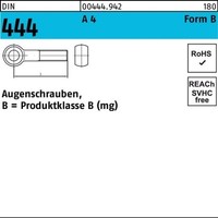 000444940020200110 Augenschraube Din 444 Form B Bm 20 X 110 A 4
