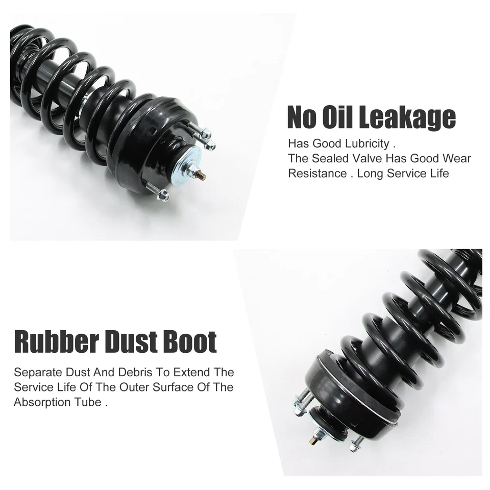 Pair Front Complete Struts Shock For 2004-2005 Ford Explorer Mercury Mountaineer Foto 4 de 4