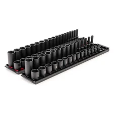 Tekton SID91218 3/8" Drive 6-Point Impact Socket Set, 68-Piece