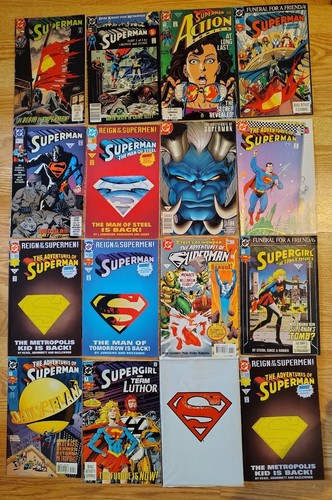 Superman, Le Avventure di Superman..... Set di 16 DC Comics