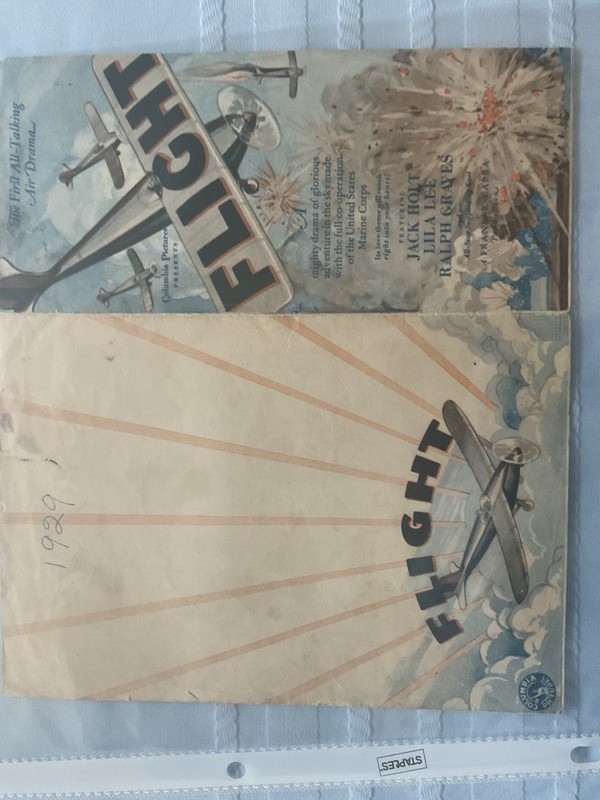 Flight, (The First All-Talking Air Drama) Jack Holt  1929