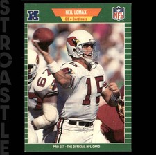 Neil Lomax 1989 National Football League #236 Arizona Cardinals 🏈 Football Card