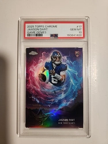 2025 Topps Chrome Jaxson Dart Base (PSA 10)