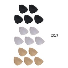 5 Paar Damen BH Pads Einlagen Bequem Push Up Atmungsaktiv Brustschalen BH Cups BH