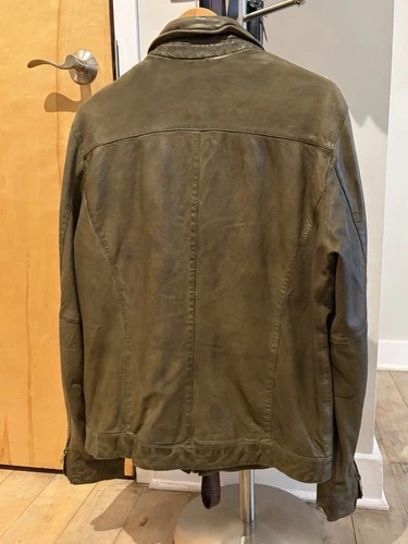 Scotch & Soda Men's Leather Jacket, Amsterdam Couture Exclusive. image 2